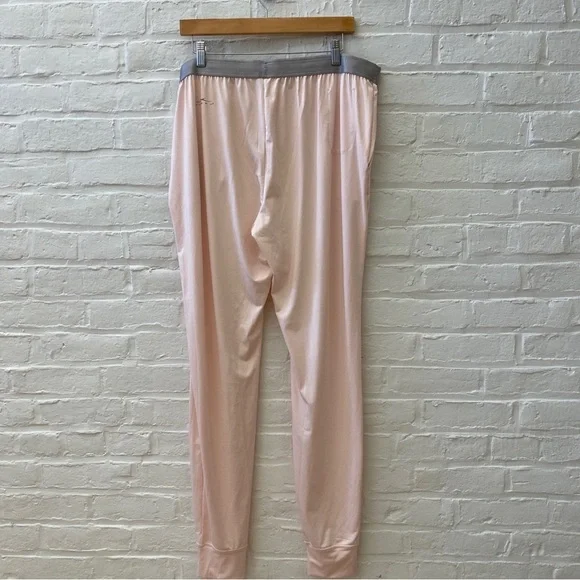 SheexModern Jogger and Long Sleeve Cutout Tee Pajama Set Blush‎ Pink XXL